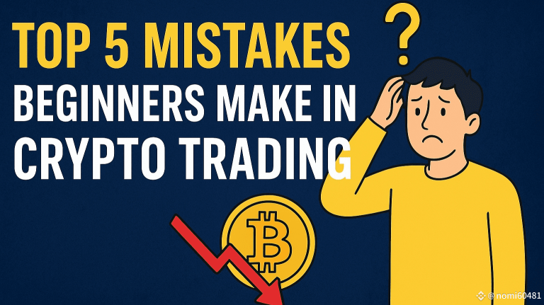 Top 5 Common Mistakes Beginner Crypto Investors Make